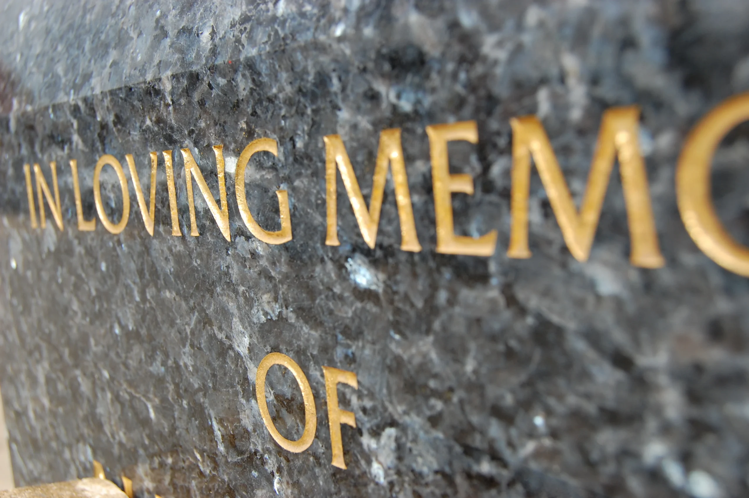 Lettering gold on blue pearl - Image 2
