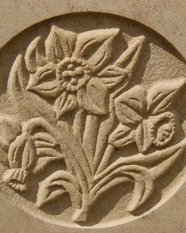 Carved daffodils